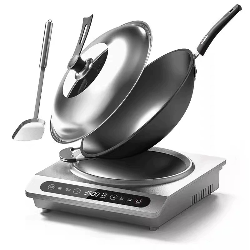 Induction Cooker - 3500W 상업용 인덕션 쿠커 고출력 스테인리스