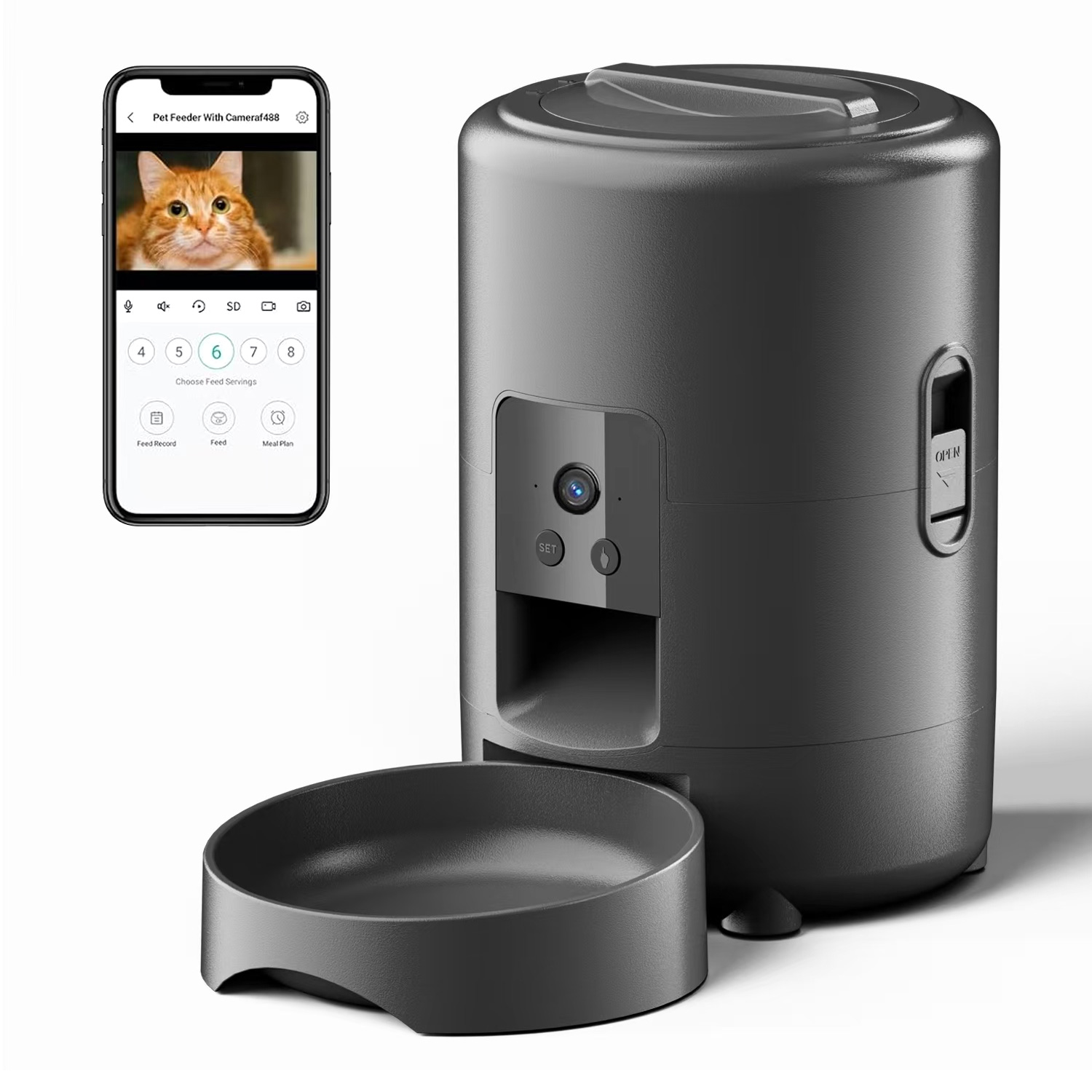 Kitchen Appliances Video - 2L 용량, 버튼식, Wi-Fi 연결, USB