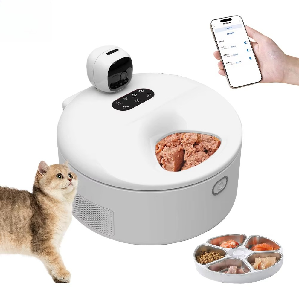 Kitchen Appliances Video - 맞춤형 스마트 5식사 반려동물 습식사료 급식기