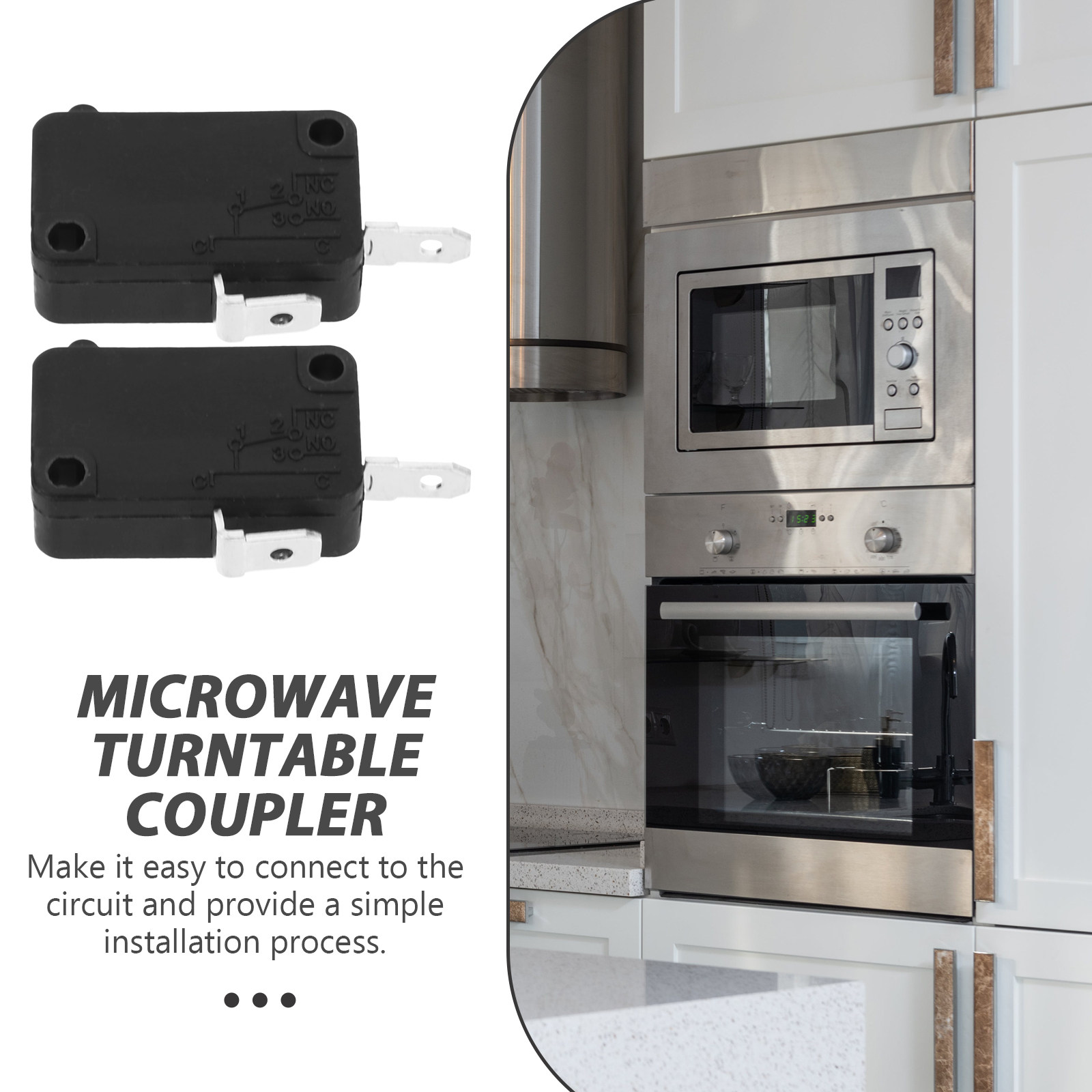 2개입 마이크로 스위치, 일반적으로 열린 상태로 작동하 - Microwave Oven 리뷰 및 가격
