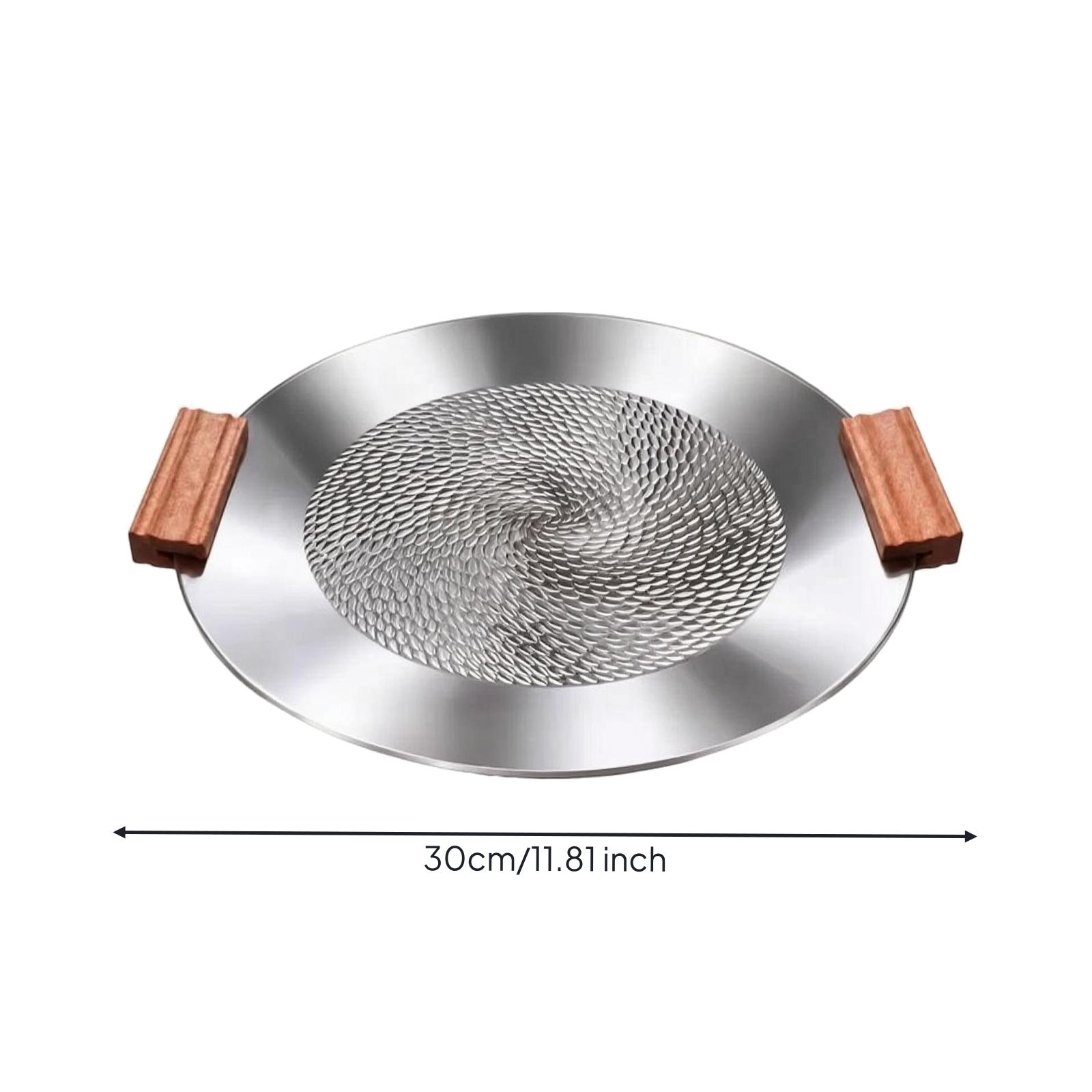 다용도 호환성 논스틱 그릴 팬, 30cm, 3중 강철  - Induction Cooker 리뷰 및 가격